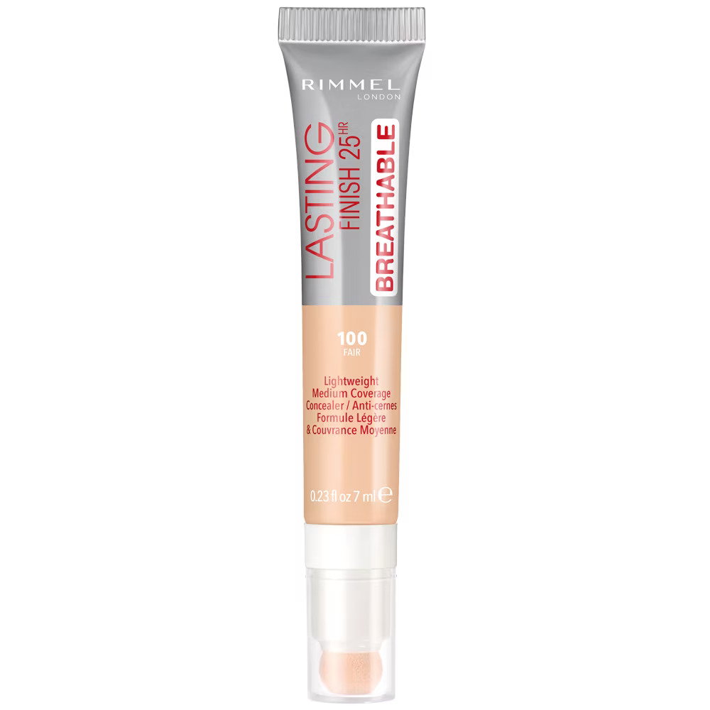 rimmel london, lasting finish, natural medium coverage, cream concealer, 100, fair, 7 ml rimmel london, lasting finish, natural medium coverage, cream concealer, 100, fair, 7 ml
