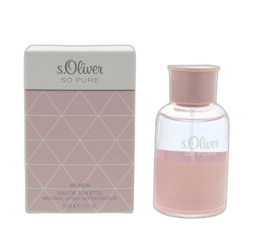 s. oliver, so pure, eau de toilette, for women, 50 ml s. oliver, so pure, eau de toilette, for women, 50 ml