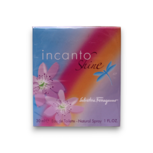 salvatore ferragamo, incanto shine, eau de toilette, for women, 30 ml
