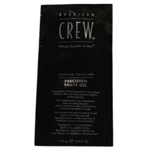 american crew, precision, shaving gel, 7.4 ml *sample