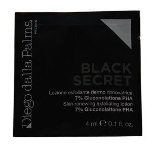 set, diego dalla palma, black secret, exfoliating, exfoliating lotion, 8 pcs, 8 ml *sample