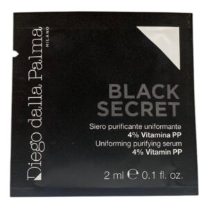 set, diego dalla palma, black secret, purifying, serum, for face & neck, 8 pcs, 2 ml *sample