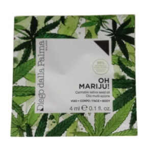 set, diego dalla palma, oh mariju!, anti oxidant, oil, for face & body, 8 pcs, 4 ml *sample