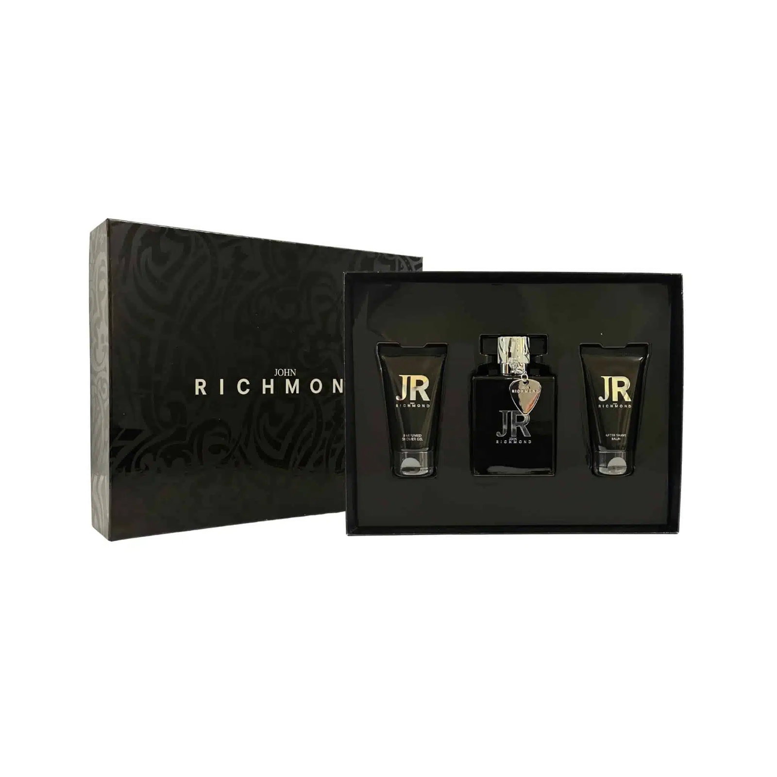 set john richmond: man, eau de parfum, for men, 100 ml + man, nourishing, shower gel, 50 ml + man, after shave balm, 50 ml set john richmond: man, eau de parfum, for men, 100 ml + man, nourishing, shower gel, 50 ml + man, after shave balm, 50 ml