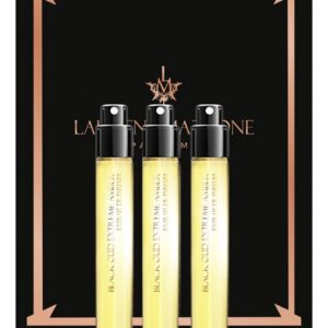 set, laurent mazzone, black oud extreme amber, extrait de parfum, unisex, 3 pcs, 15 ml