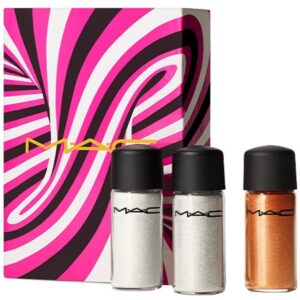 sprinkle of magic set mac: mini, loose glitter eyeshadow, gold, 2.5 g + mini, loose glitter eyeshadow, red, 2.5 g + mini, loose glitter eyeshadow, bronze, 2.5 g
