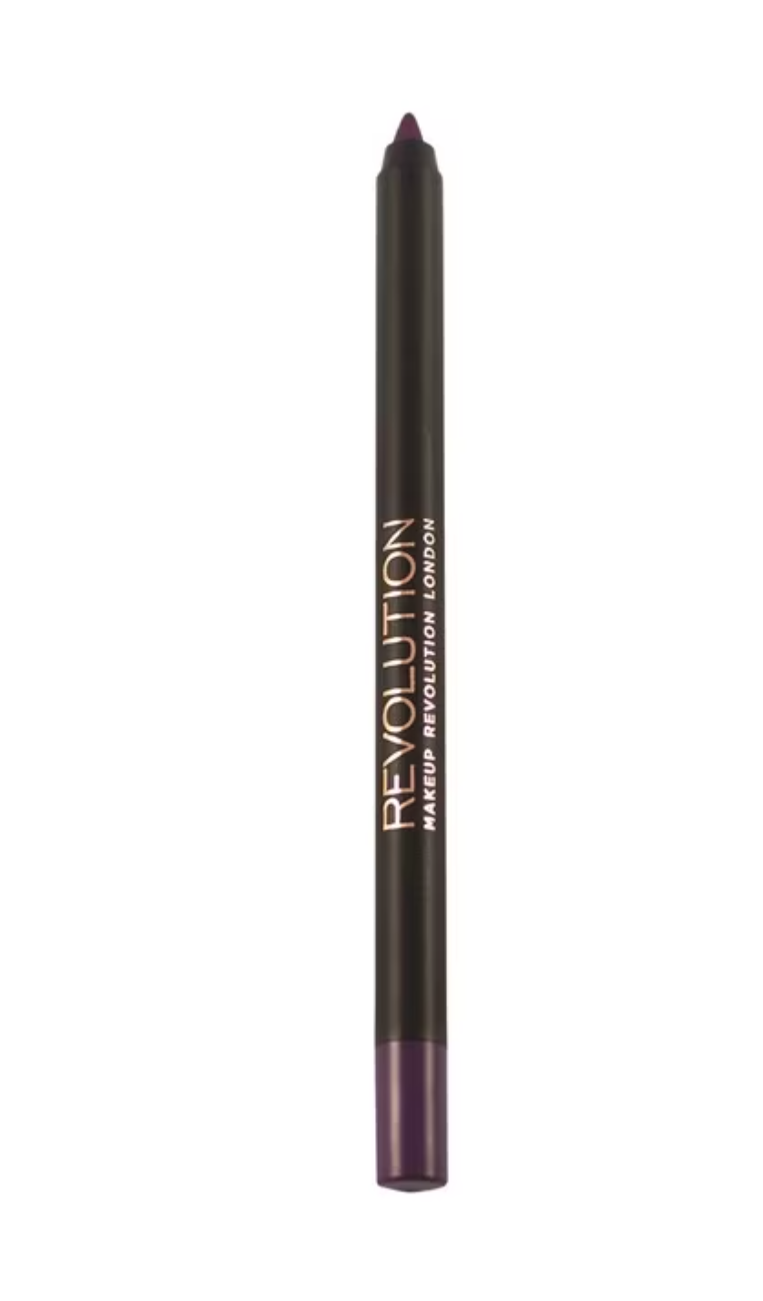 set makeup revolution: retro luxe, matte, liquid lipstick, royal, 5.5 ml + retro luxe, lip liner, royal, 1 g set makeup revolution: retro luxe, matte, liquid lipstick, royal, 5.5 ml + retro luxe, lip liner, royal, 1 g