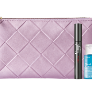 set pupa: wand eraser, cleansing toner, 50 ml + vamp!, paraben free, curving, mascara, 101, extra black, 9 ml