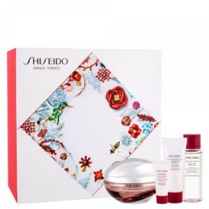 ginza tokyo set shiseido: bio performance liftdynamic, lifting, cream, for face, 50 ml + benefiance, cleansing, cleansing foam, 15 ml + bio performance, softening, lotion, for face, 30 ml + ultimune, antioxidants, hydrating & repairing, day & night, serum, for face & neck, 5 ml