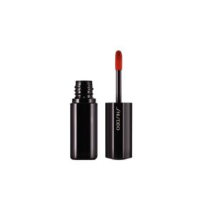 shiseido, rouge lacquer, lacquer, liquid lipstick, or508, blaze, 6 ml