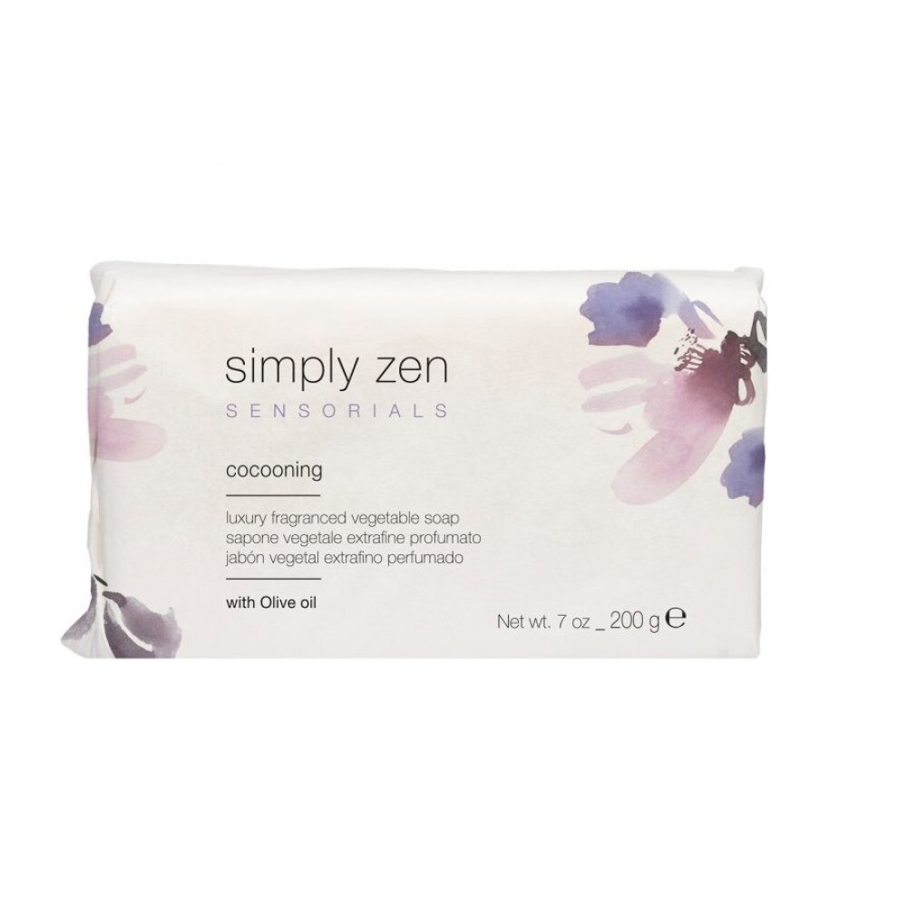 simply zen, sensorials cocooning, cleansing, soap bar, 200 g simply zen, sensorials cocooning, cleansing, soap bar, 200 g