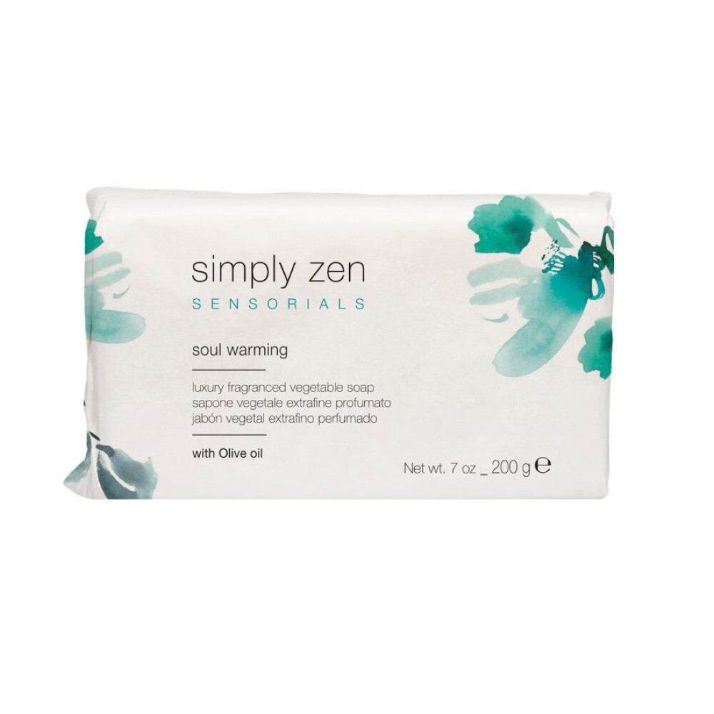 simply zen, soul warming, cleansing, soap bar, 200 g simply zen, soul warming, cleansing, soap bar, 200 g