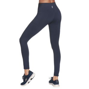 skechers, gowalk, sports women synthetic leggings, dark blue, size 10