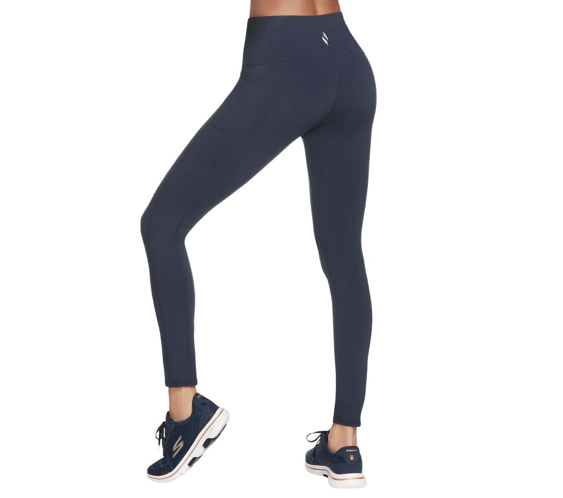 skechers, gowalk, sports women synthetic leggings, dark blue, size 10 skechers, gowalk, sports women synthetic leggings, dark blue, size 10