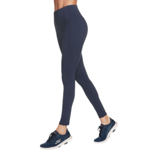 skechers, gowalk, sports women synthetic leggings, dark blue, size 10