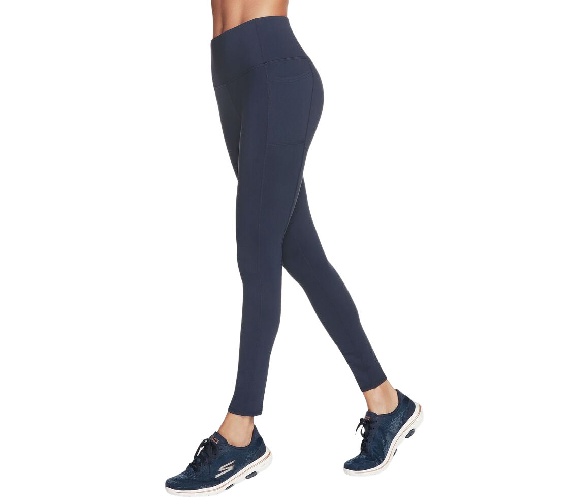 skechers, gowalk, sports women synthetic leggings, dark blue, size 10 skechers, gowalk, sports women synthetic leggings, dark blue, size 10