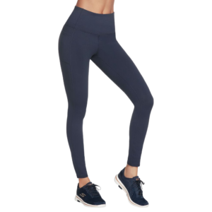 skechers, gowalk, sports women synthetic leggings, dark blue, size 10