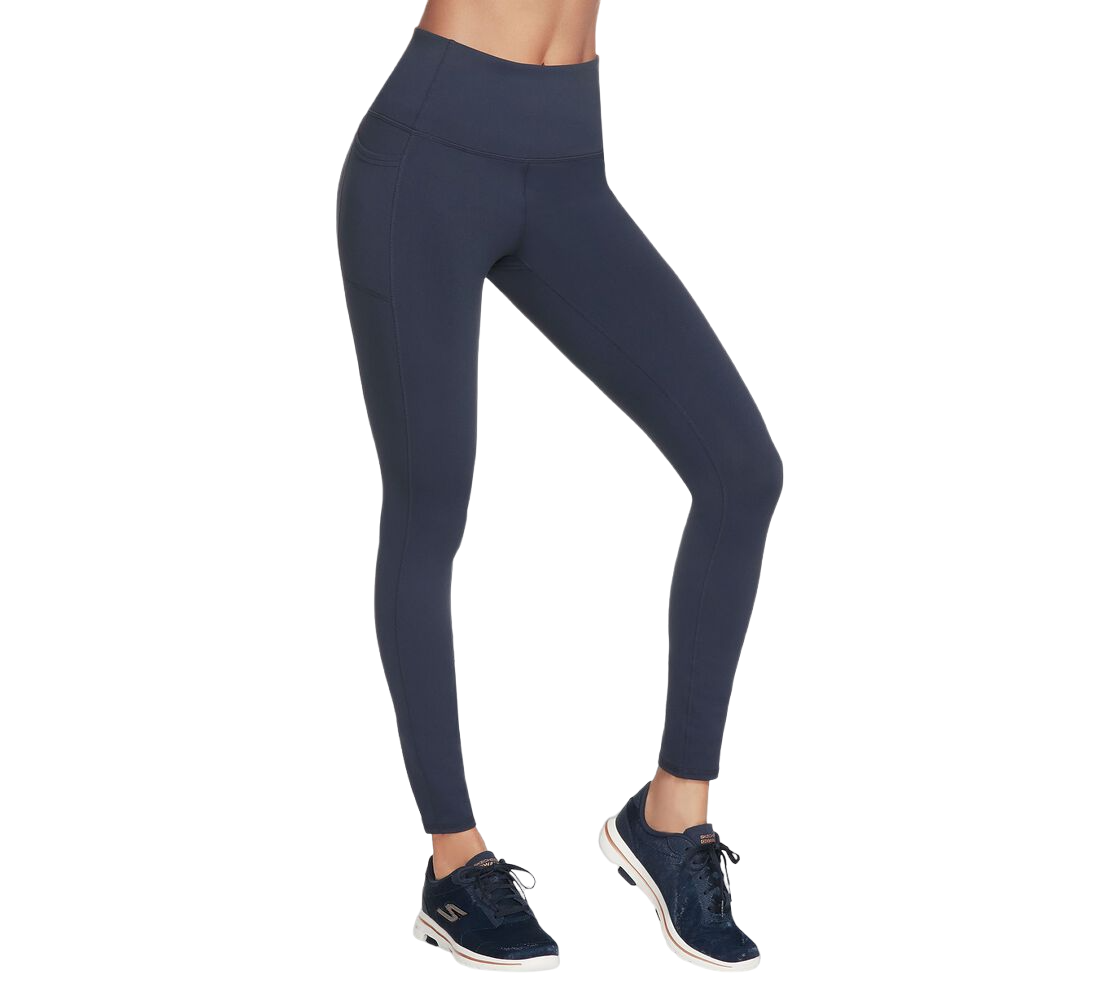 skechers, gowalk, sports women synthetic leggings, dark blue, size 10 skechers, gowalk, sports women synthetic leggings, dark blue, size 10