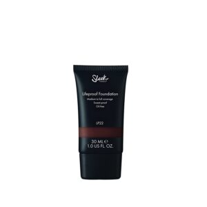 sleek makeup, lifeproof, oil free, high cover, cream foundation, lp22, 30 ml