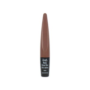 sleek makeup, nano brow disc fill & define, eyebrow gel, blonde, 1 ml