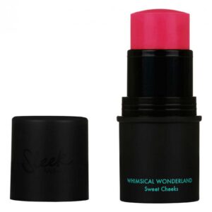sleek makeup, sweet cheeks, blush stick, hullaballoo, 4 g
