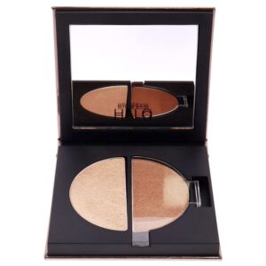 smashbox, halo healthy glow, illuminating, highlighter palette, golden pearl, 5 g