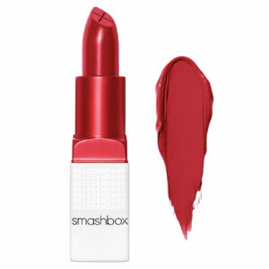 smashbox, prime & plush, cream lipstick, bawse, 3.4 g