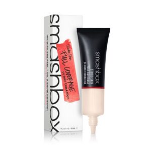 smashbox, studio skin, high cover, liquid foundation, 0.2, very fair warm & peachy, 30 ml