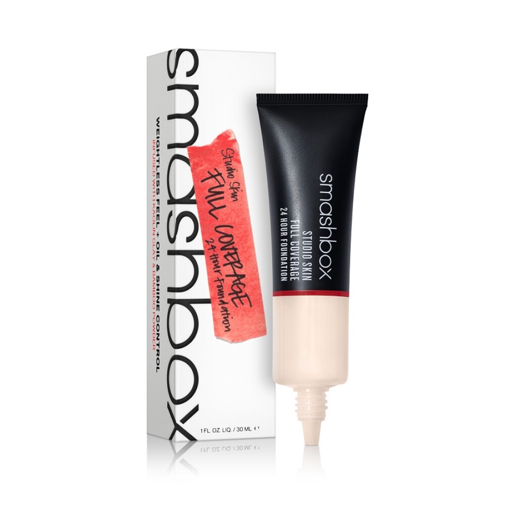 smashbox, studio skin, high cover, liquid foundation, 0.2, very fair warm & peachy, 30 ml smashbox, studio skin, high cover, liquid foundation, 0.2, very fair warm & peachy, 30 ml