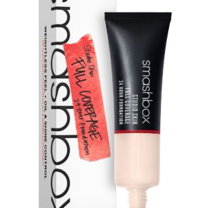 smashbox, studio skin, high cover, liquid foundation, 1, fair undertone cool with hints of peach, 30 ml
