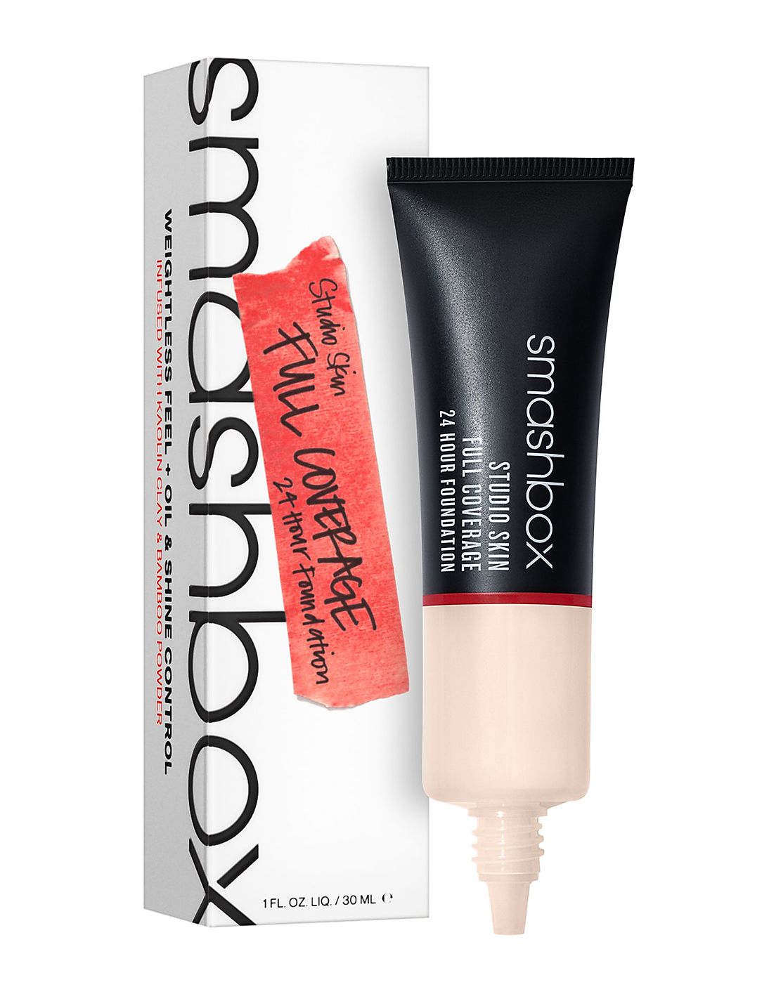 smashbox, studio skin, high cover, liquid foundation, 1, fair undertone cool with hints of peach, 30 ml smashbox, studio skin, high cover, liquid foundation, 1, fair undertone cool with hints of peach, 30 ml