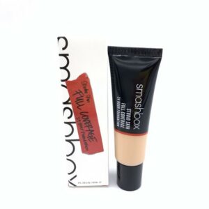 smashbox, studio skin, high cover, liquid foundation, 2.4, light medium under tone warm & peachy, 30 ml