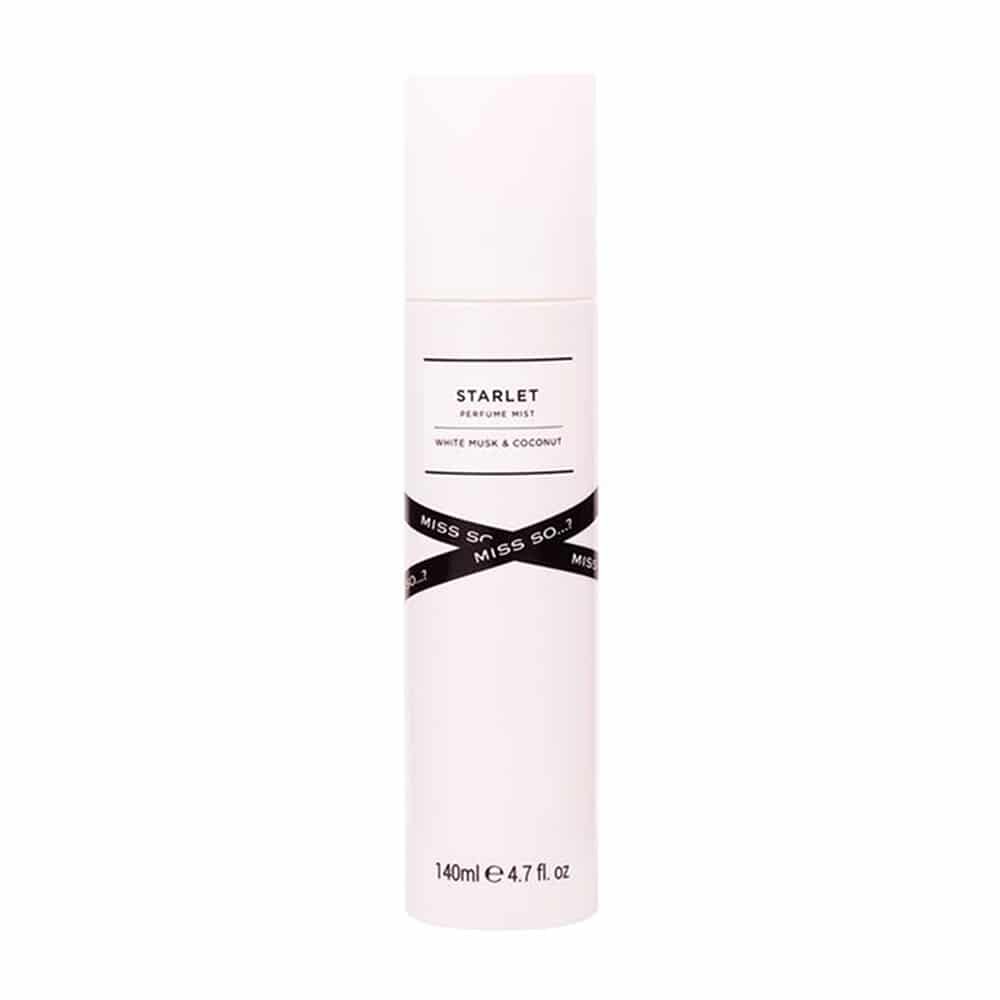 starlet, miss so...?, mist spray, white musk & coconut, 140 ml starlet, miss so...?, mist spray, white musk & coconut, 140 ml