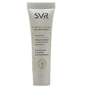 svr, sebiaclear, soap free, exfoliating, mousse, for face, 10 ml *sample