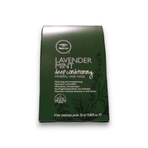 set, tea tree by paul mitchell, lavender mint deep conditioning, paraben free, hair treatment cream mask, hydrating & strengthening, 6 pcs, 20 ml