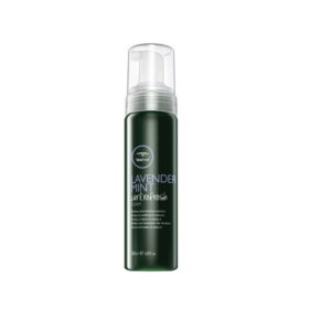 tea tree by paul mitchell, lavender mint, paraben free, hair styling foam, curl refresh, 200 ml