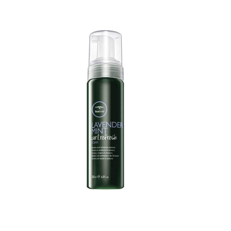tea tree by paul mitchell, lavender mint, paraben free, hair styling foam, curl refresh, 200 ml tea tree by paul mitchell, lavender mint, paraben free, hair styling foam, curl refresh, 200 ml