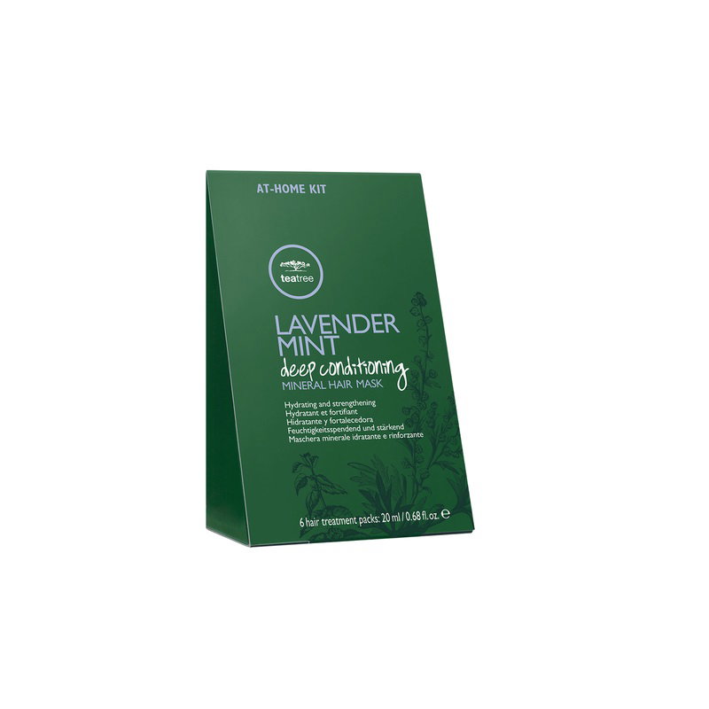 set, tea tree by paul mitchell, lavender mint deep conditioning, paraben free, hair treatment cream mask, hydrating & strengthening, 6 pcs, 20 ml set, tea tree by paul mitchell, lavender mint deep conditioning, paraben free, hair treatment cream mask, hydrating & strengthening, 6 pcs, 20 ml