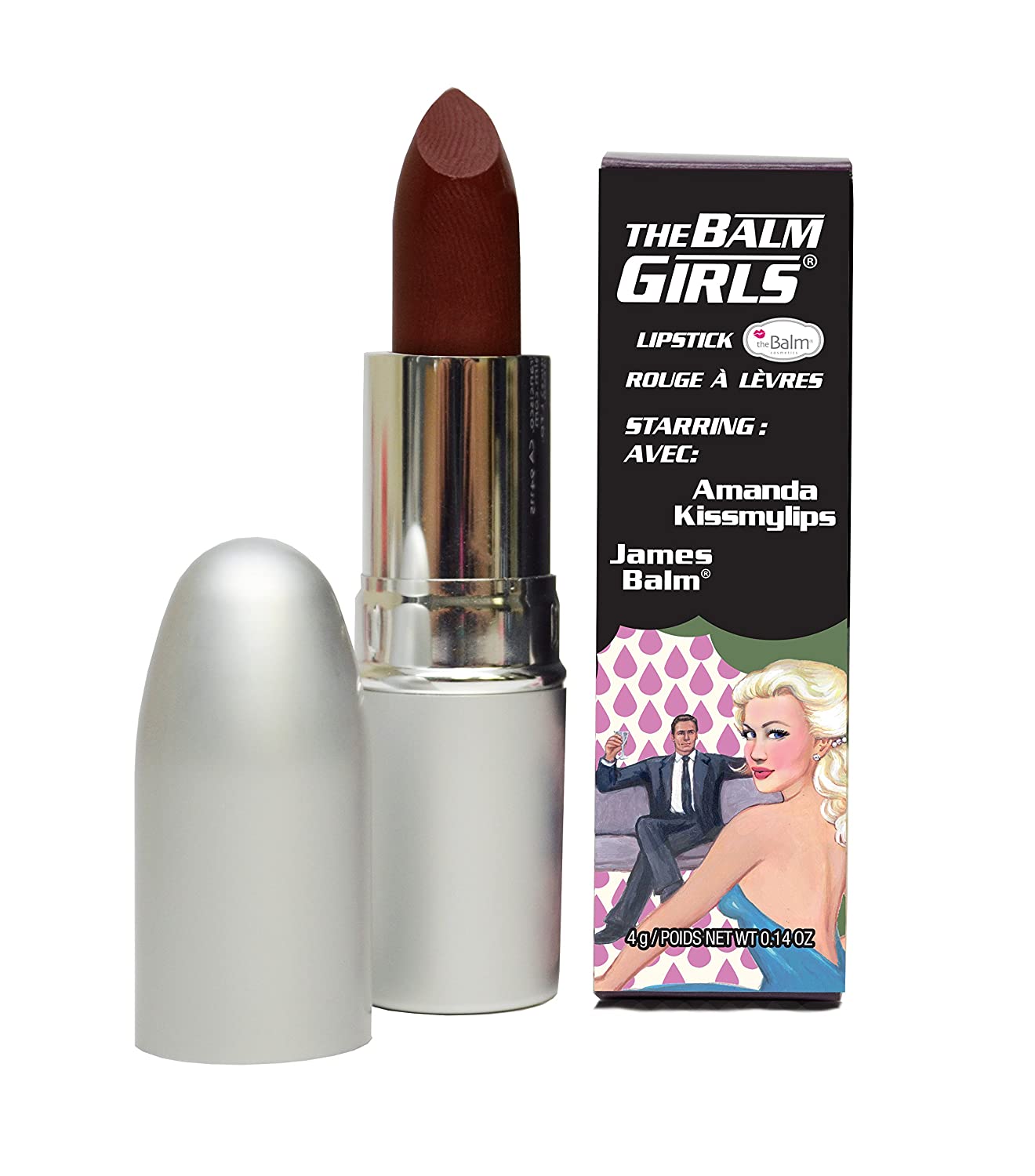 the balm, girls, cream lipstick, marron berry, 4 g the balm, girls, cream lipstick, marron berry, 4 g