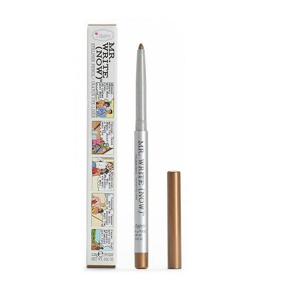 the balm, mr.write(now), precision, gel pencil eyeliner, jac bronze, 0.28 g the balm, mr.write(now), precision, gel pencil eyeliner, jac bronze, 0.28 g