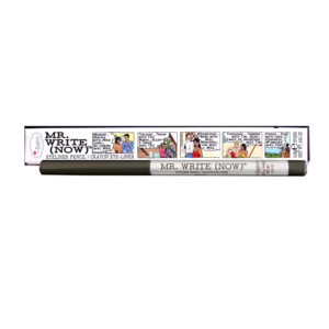 the balm, mr.write(now), precision, gel pencil eyeliner, vince charcoal dark grey, 0.28 g