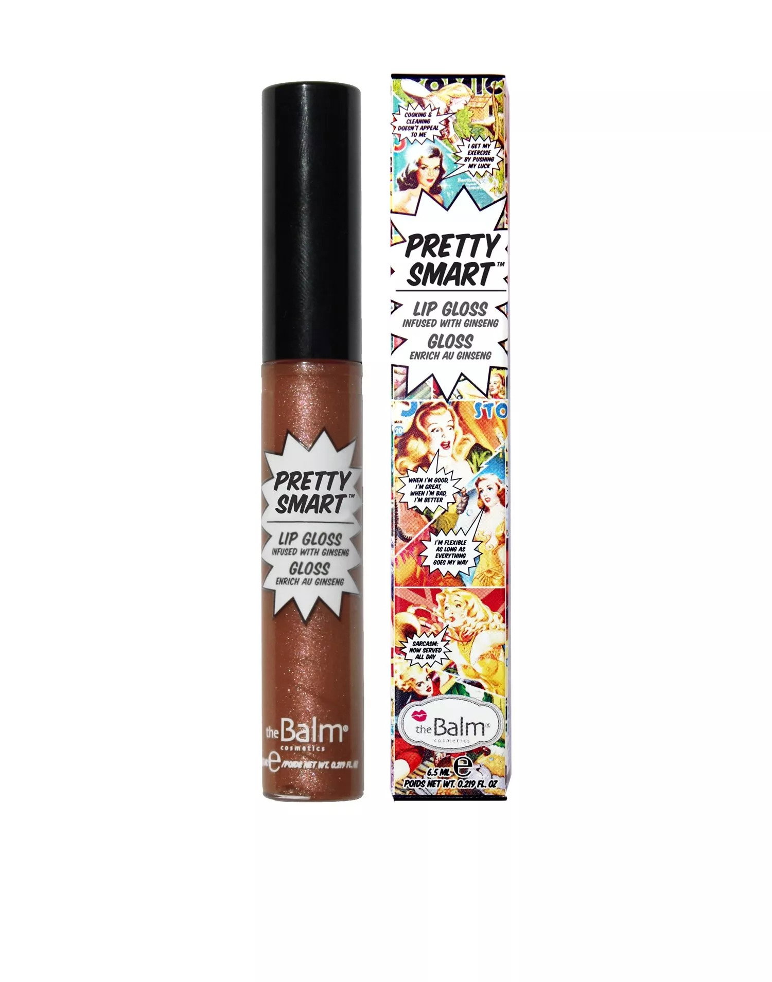 the balm, prrety smart, lip gloss, ka bang, 6.5 ml the balm, prrety smart, lip gloss, ka bang, 6.5 ml