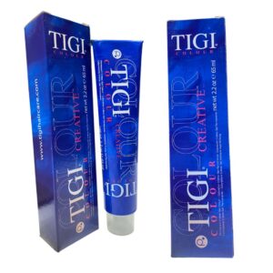tigi, colour creative, permanent hair dye, 5/7 light ash brown, 60 ml