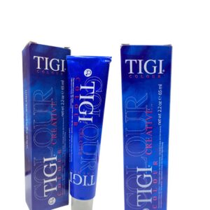 tigi, colour creative, permanent hair dye, 6/07 dark natural ash blonde, 60 ml