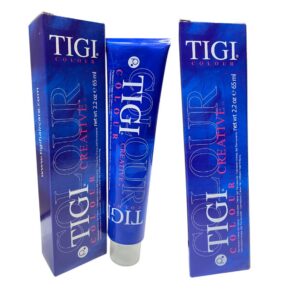 tigi, colour creative, permanent hair dye, 8/3 golden blond, 60 ml