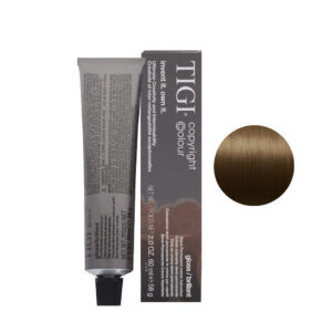 tigi, colour gloss, semi permanent hair dye, 5/0 light natural brown, 60 ml