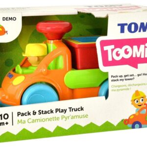 tomy, toomies, cars playset, stacking toy with sounds, for boys