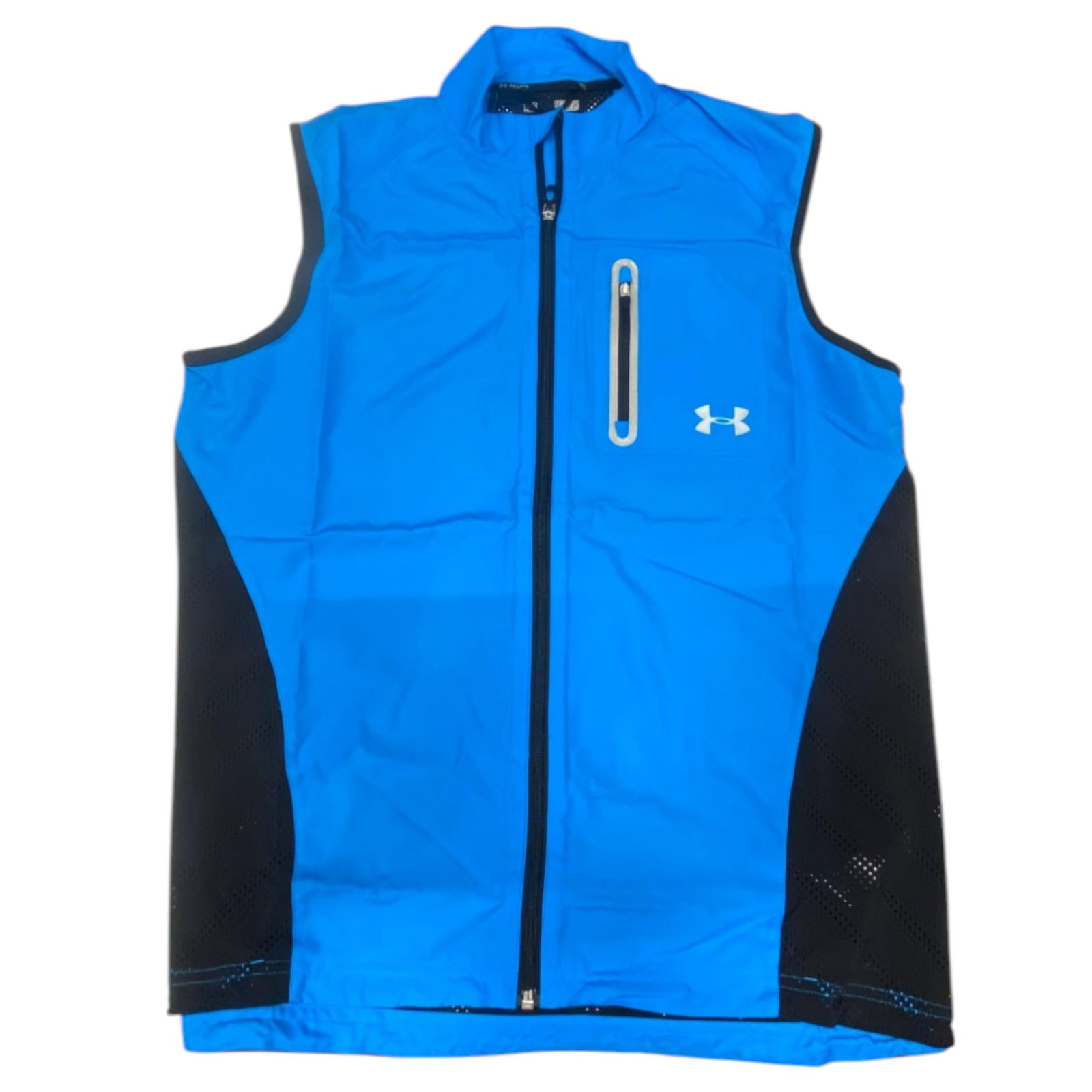under armour, hga. armourvent, sports men synthetic jacket, blue, size m under armour, hga. armourvent, sports men synthetic jacket, blue, size m