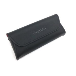 valentino, valentino, glasses case, black