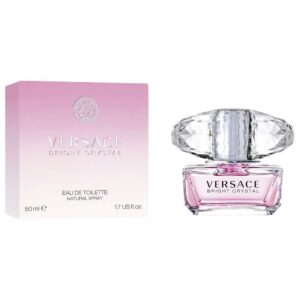 versace, bright crystal, eau de toilette, for women, 50 ml